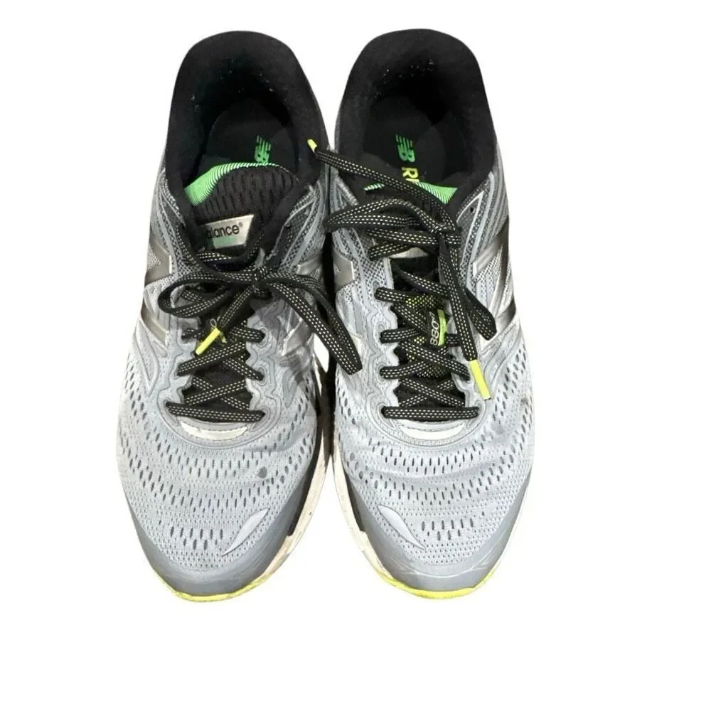 New Balance Fresh‎ Foam 880 v7 Running Athletic Shoes Gray Yellow Men's 10.5 D - Picture 2 of 8